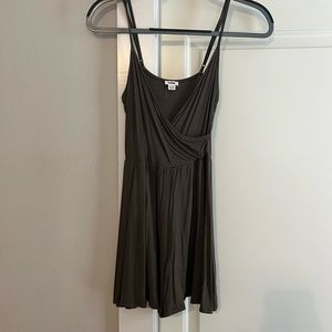 cute army green v cut romper from garage. size XS. price listed but always OBO